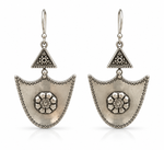 Load image into Gallery viewer, Aarohi Tribal Drop Earrings