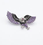 Load image into Gallery viewer, Twilight Wings Eagle Brooch