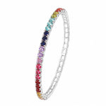 Load image into Gallery viewer, Aurora Spectrum Rainbow Ombré Bangle