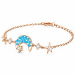 Load image into Gallery viewer, Lunar Blossom Celestial Bracelet