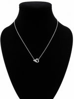 Load image into Gallery viewer, Endless Heart Silver Pendant Necklace