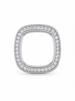 Load image into Gallery viewer, Aura Soft-Square Pavé Statement Ring