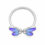 Load image into Gallery viewer, Aura Butterfly Enamel Statement Ring