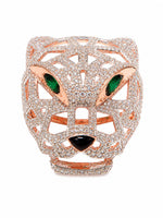 Load image into Gallery viewer, Imperial Panther Pavé Brooch