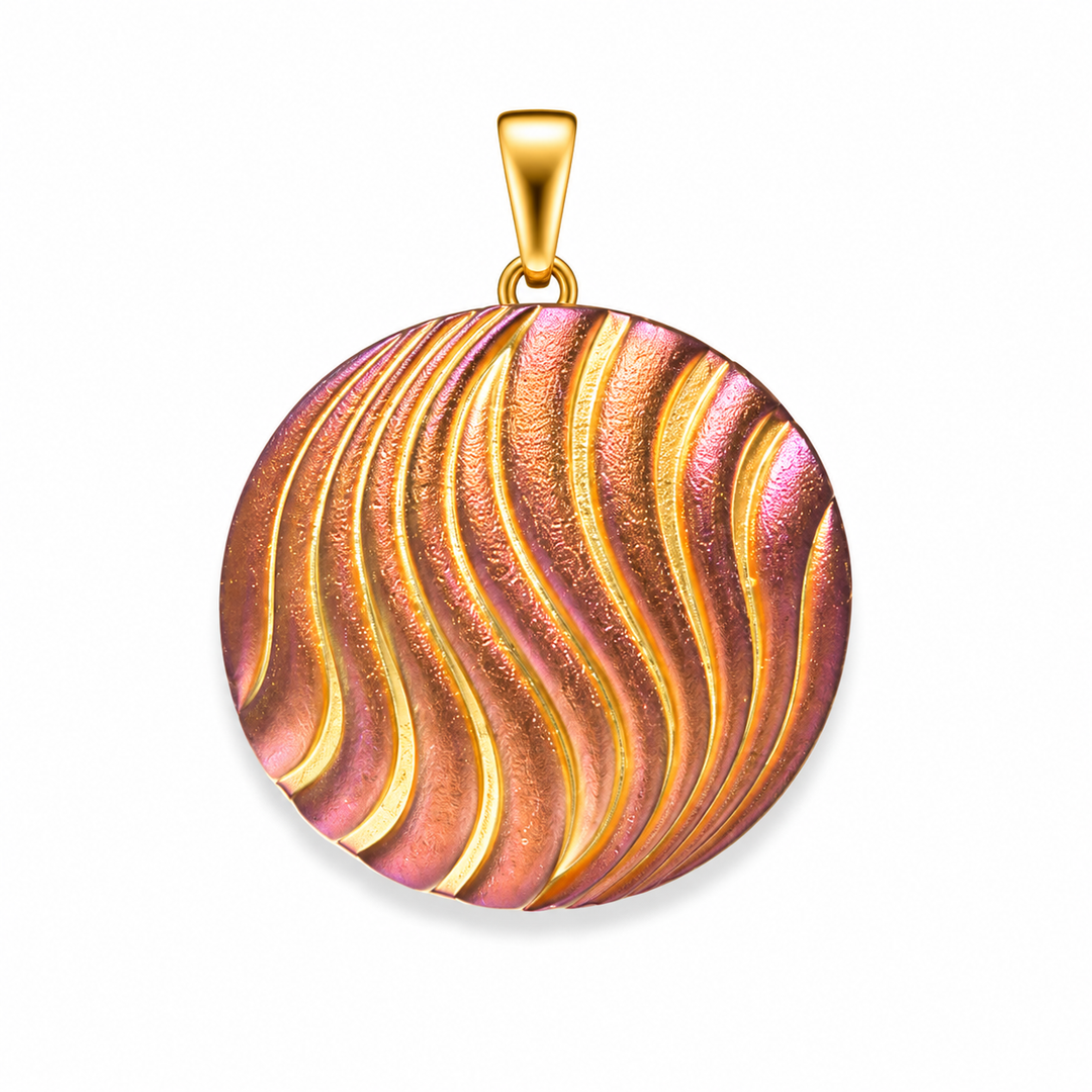 Aurora Wave Pendant Set