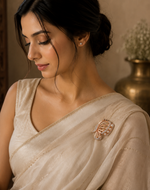 Load image into Gallery viewer, Aura Butterfly Pearl &amp; Crystal Brooch
