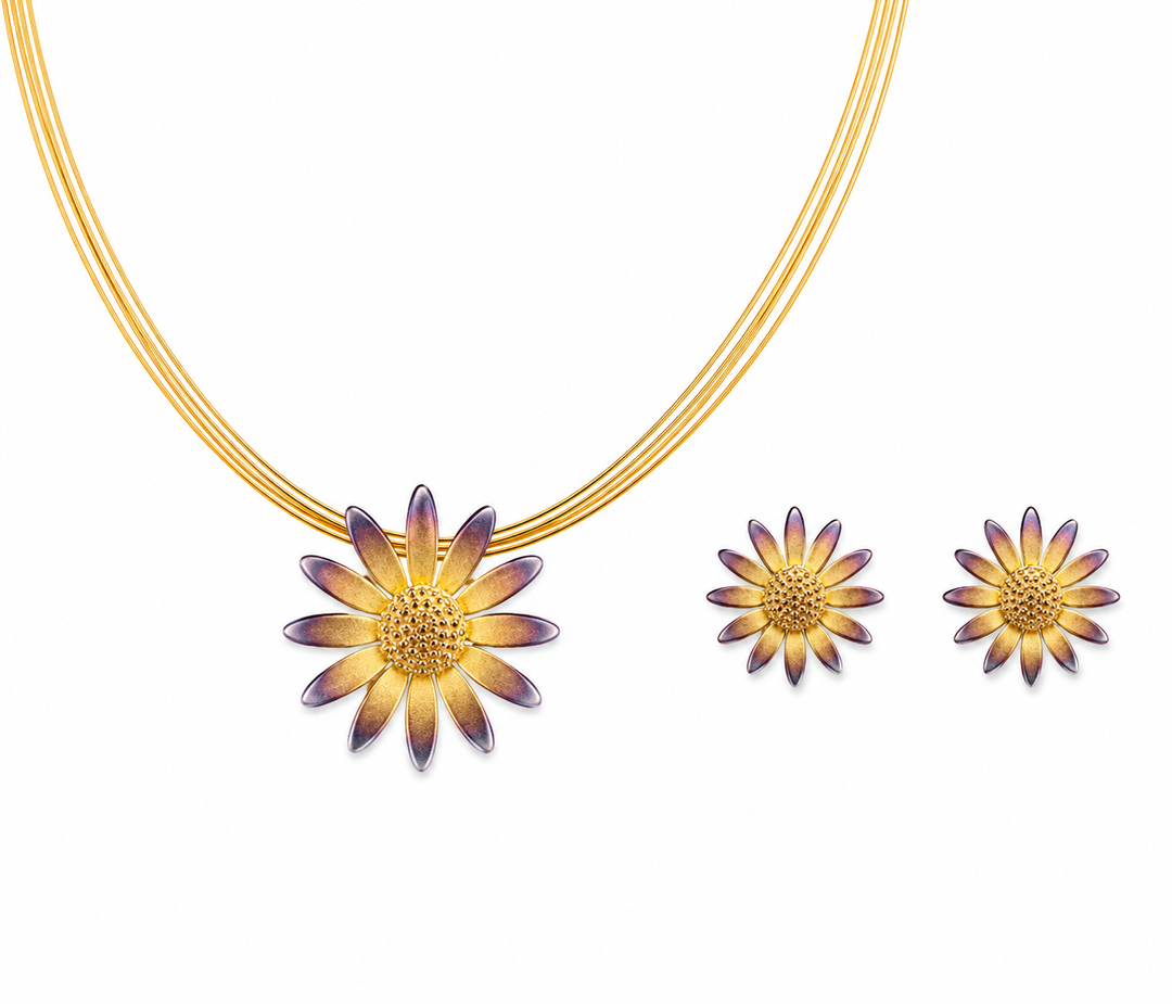 Solaris Bloom Pendant Set
