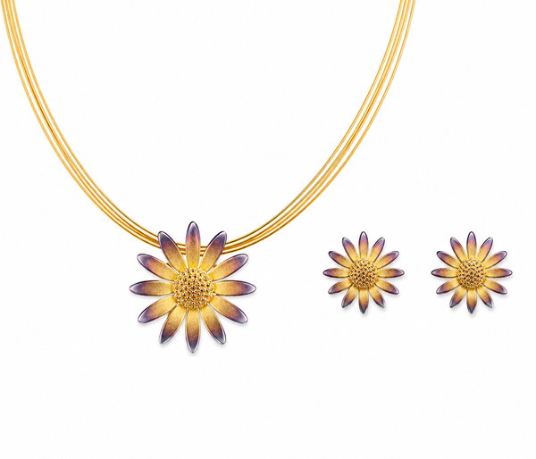 Solaris Bloom Pendant Set
