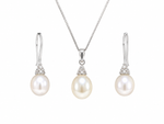 Load image into Gallery viewer, Moonlit Pearl Pendant Set
