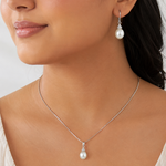 Load image into Gallery viewer, Moonlit Pearl Pendant Set
