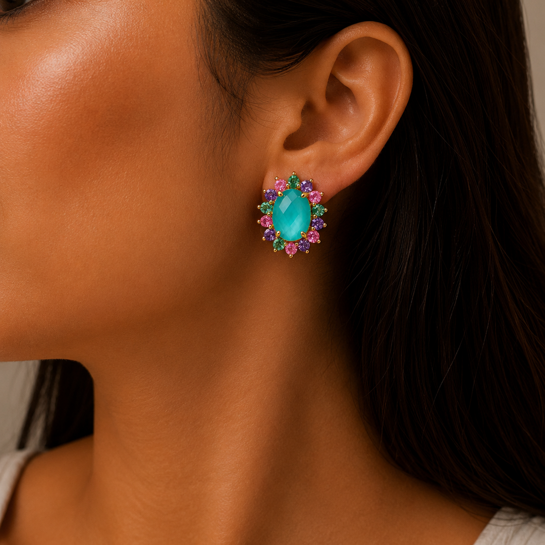 Jardin Royale Stud Earrings
