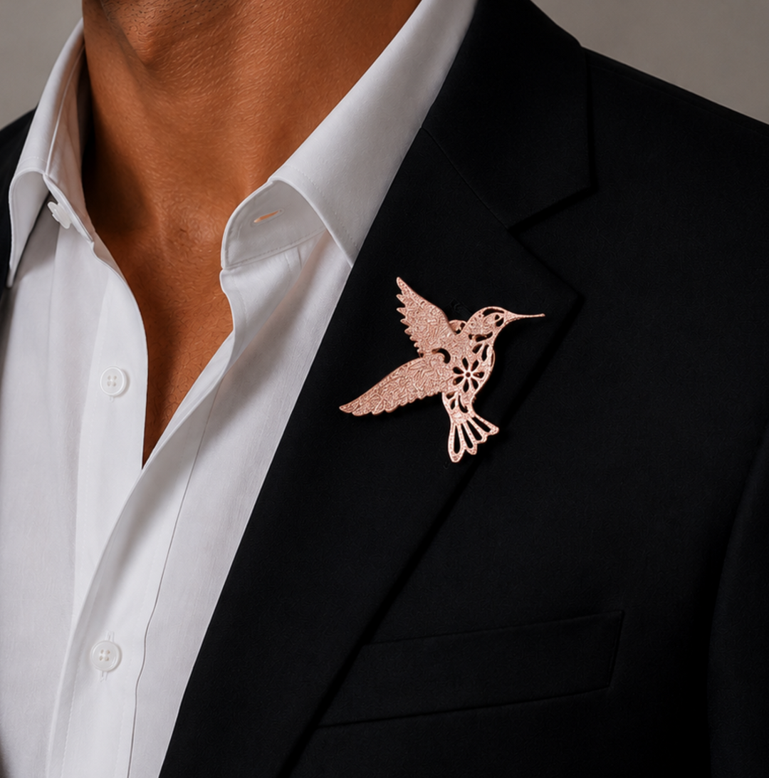 Whispering Wings Brooch