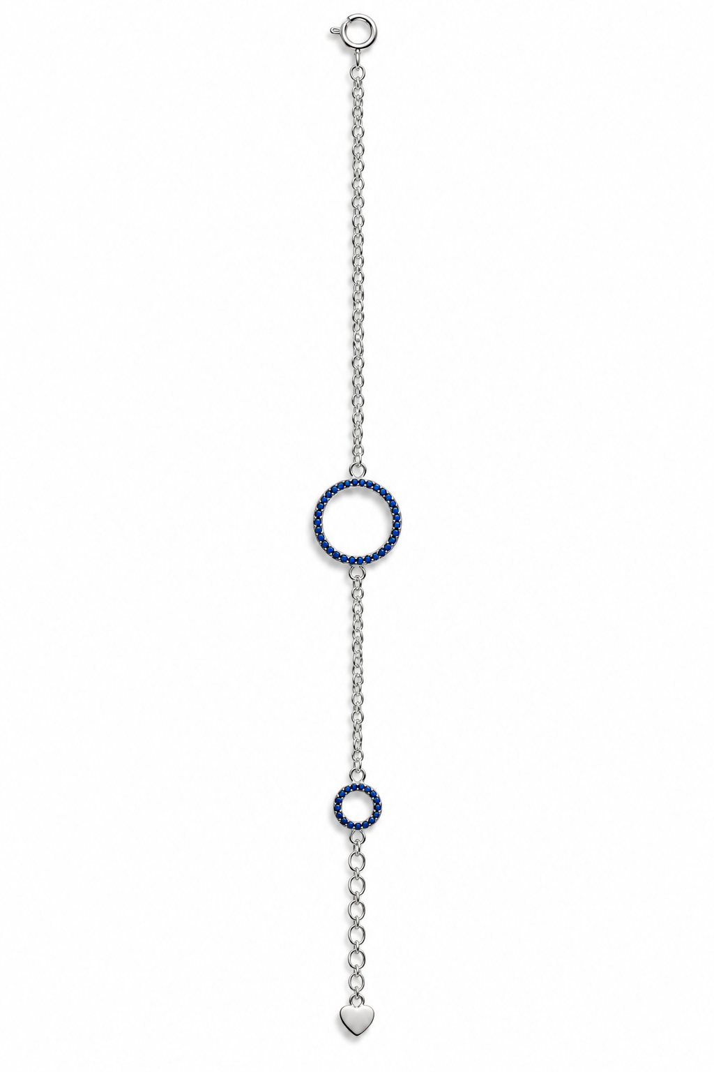 Midnight Orbit Silver Bracelet