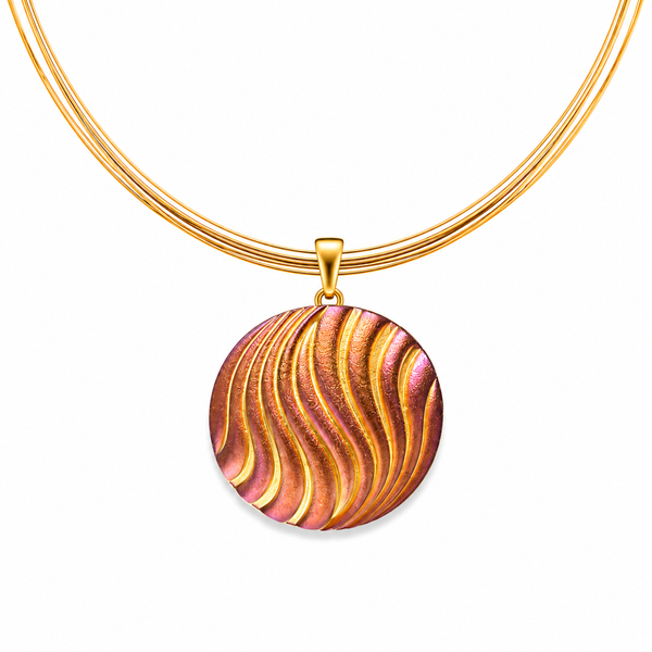 Aurora Wave Pendant Set