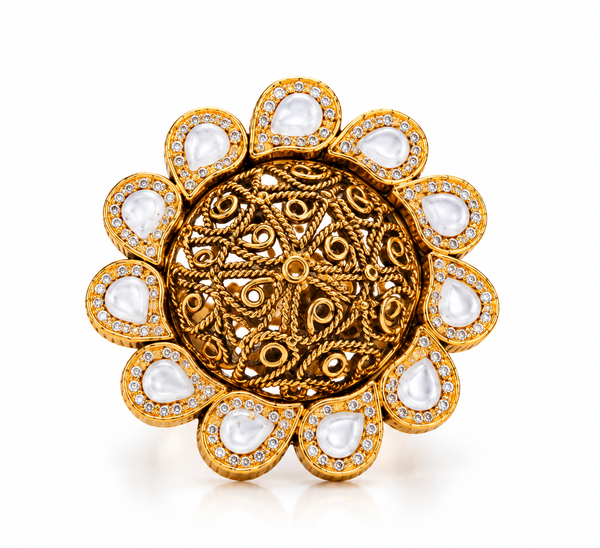 Meher Filigree Bloom Ring
