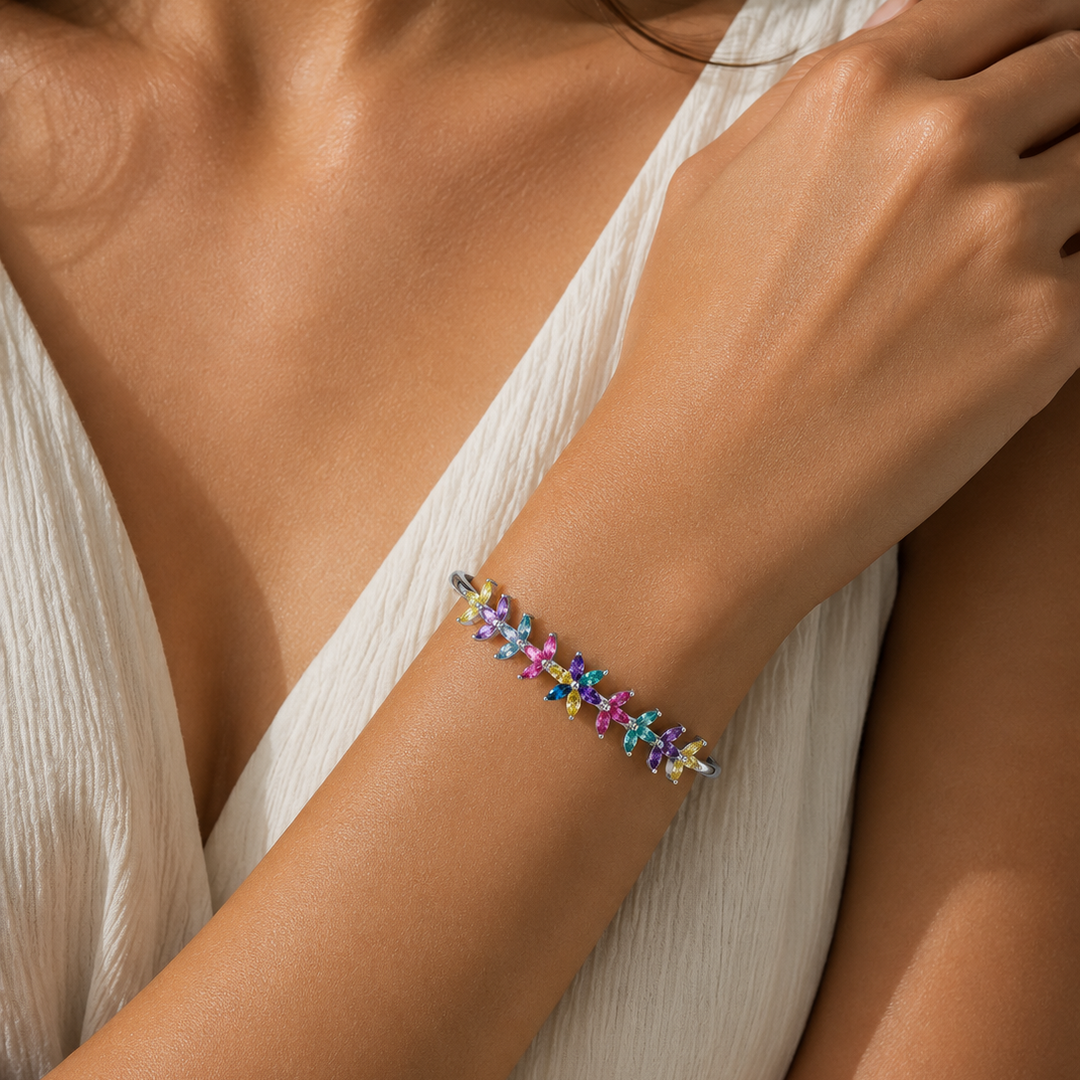 Celeste Bloom Bangle