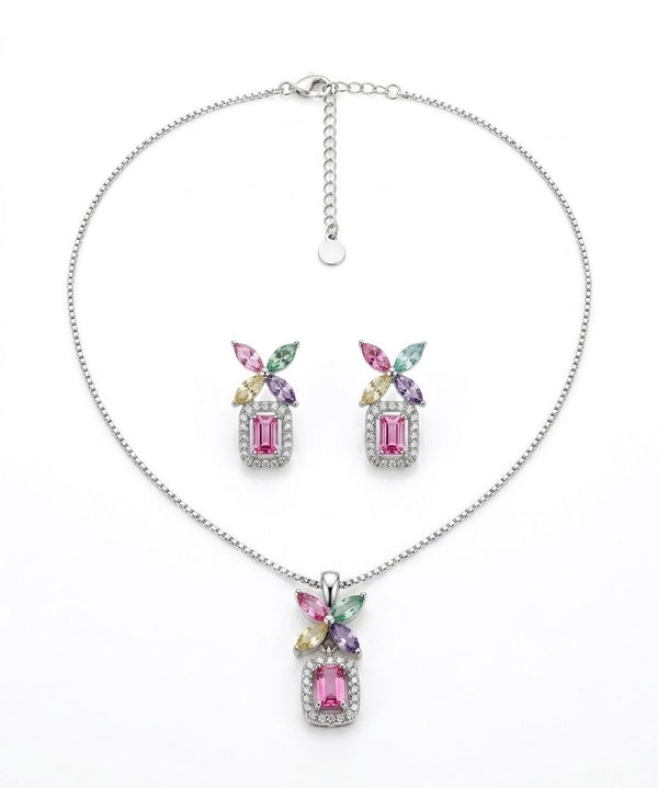 Pink Radiance Pendant Set