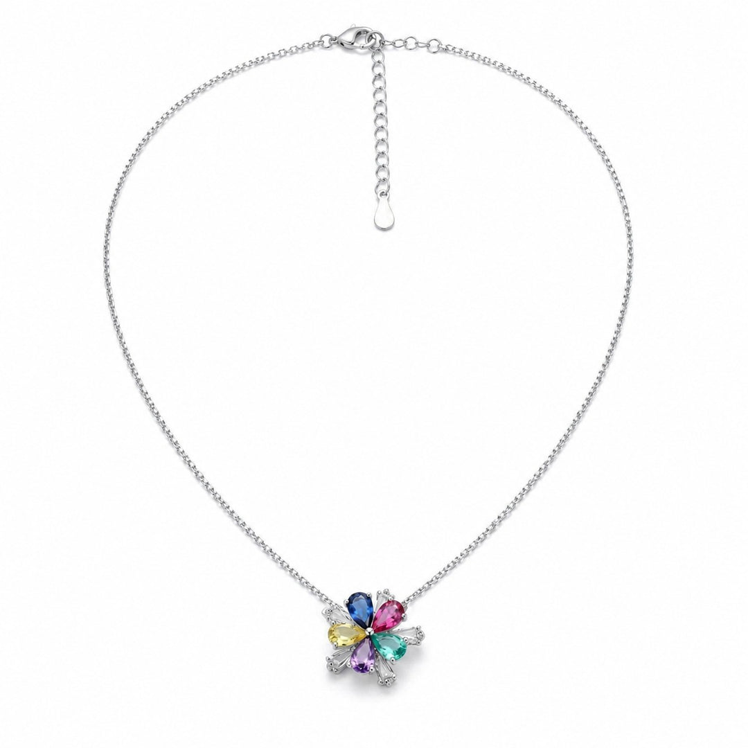 Prismatic Bloom Pendant Set