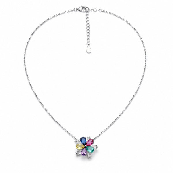 Prismatic Bloom Pendant Set