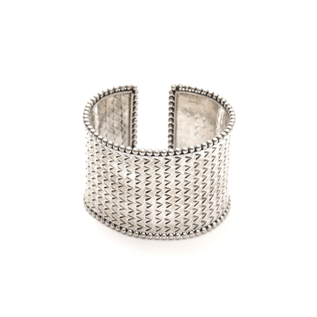 WOVEN SILVER WRISTLET