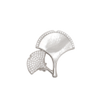 Load image into Gallery viewer, SILVER FAN PIN
