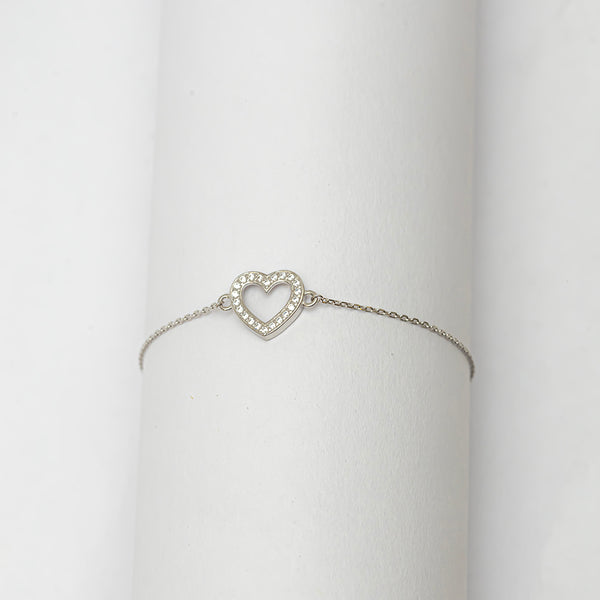 ICY HEART CHARM