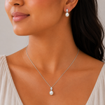 Load image into Gallery viewer, Pearl Teardrop Elegance Set
