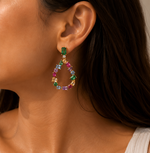 Load image into Gallery viewer, Jardin Prism Teardrop Earrings
