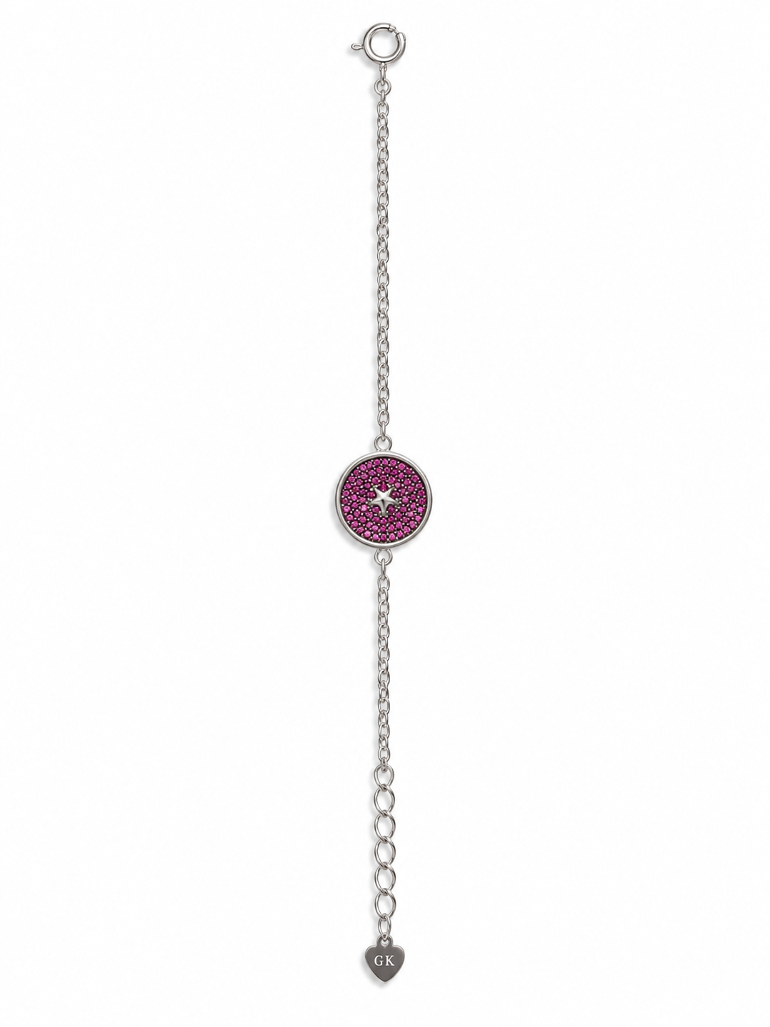 Celestara Magenta Star Bracelet
