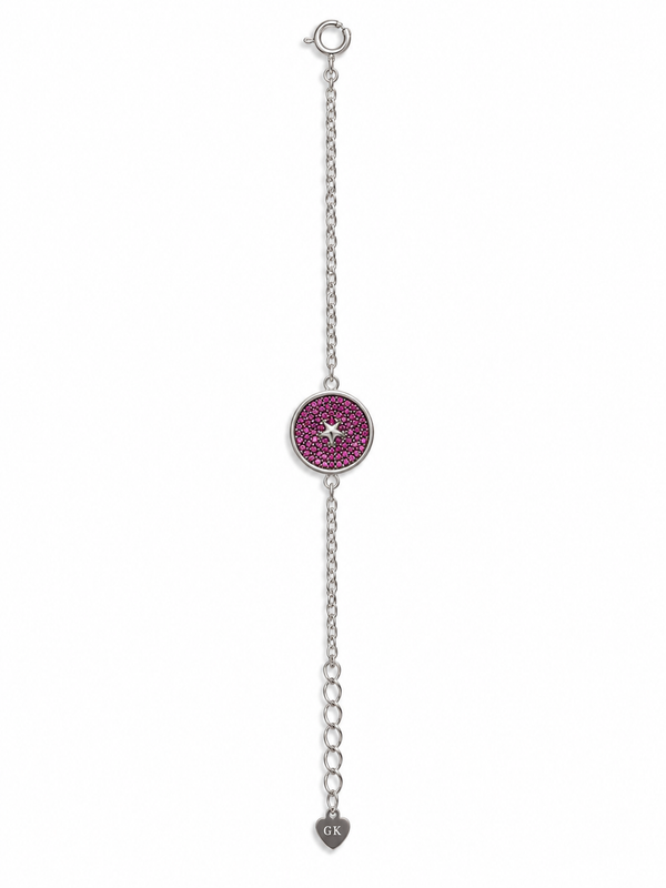 Celestara Magenta Star Bracelet