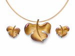 Load image into Gallery viewer, Verdant Muse Pendant Set
