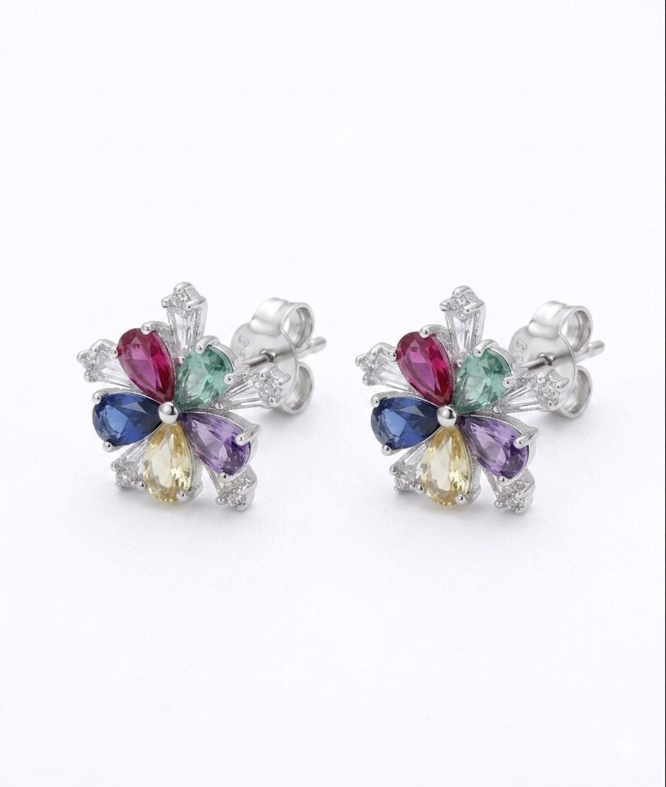 Prismatic Bloom Pendant Set