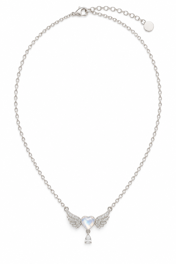 Celestia Winged Heart Necklace