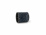 Load image into Gallery viewer, Unisex Midnight Grid Ring
