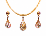 Load image into Gallery viewer, Celestia Weave Pendant Set
