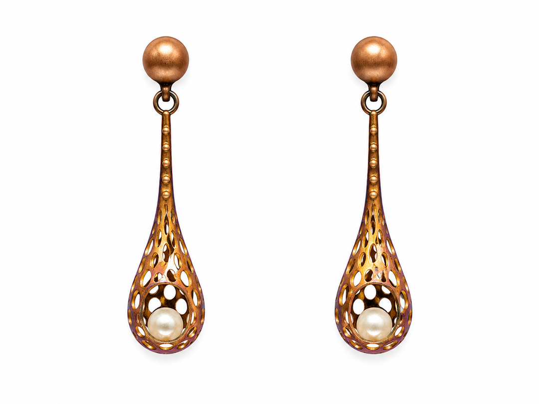 Pearl Cascade Pendant Set