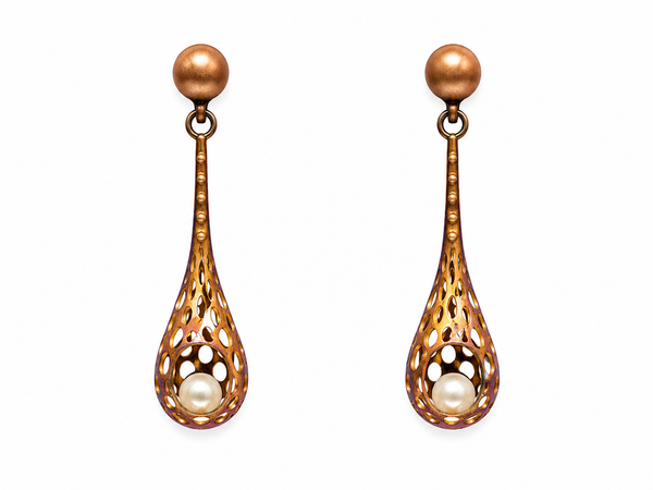 Pearl Cascade Pendant Set