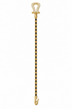 Load image into Gallery viewer, Noir Luxe Black Stone Bracelet
