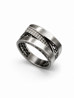 Load image into Gallery viewer, Unisex Eclipse Weave Ring
