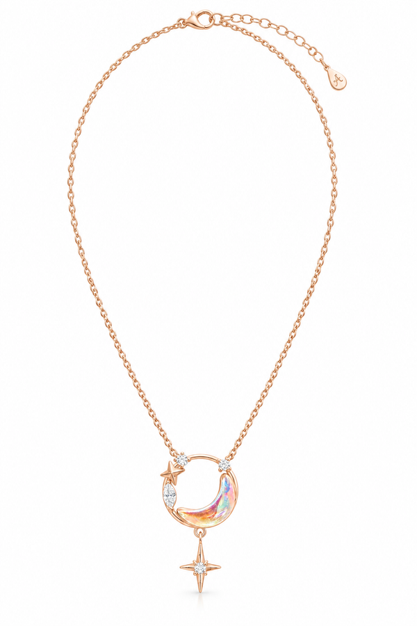 Celestia Orbit Pendant Necklace