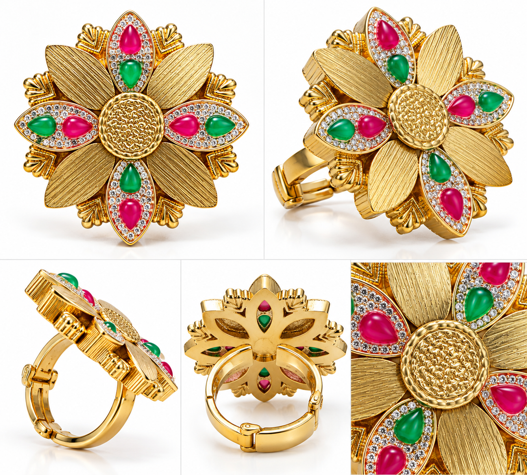Rangrez Bloom Ring