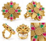 Load image into Gallery viewer, Rangrez Bloom Ring
