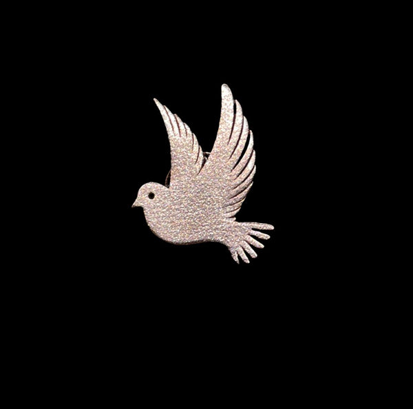 Silver Soar Brooch
