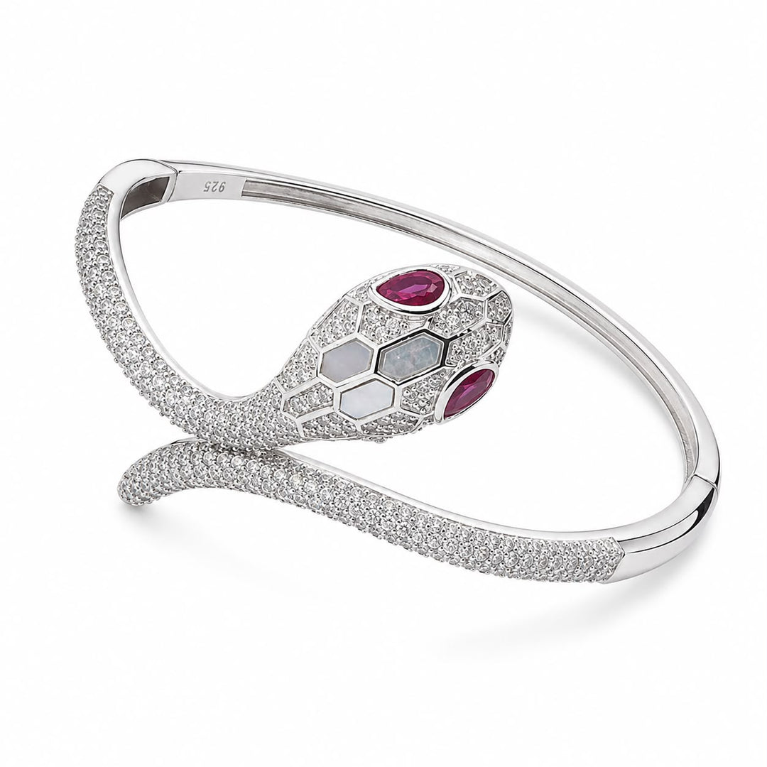 Empress Serpent Pavé Bracelet