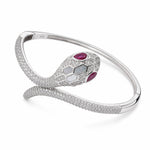 Load image into Gallery viewer, Empress Serpent Pavé Bracelet

