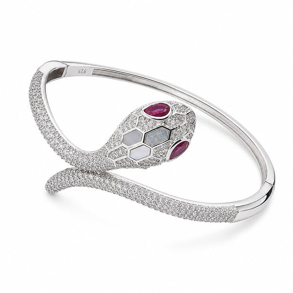 Empress Serpent Pavé Bracelet