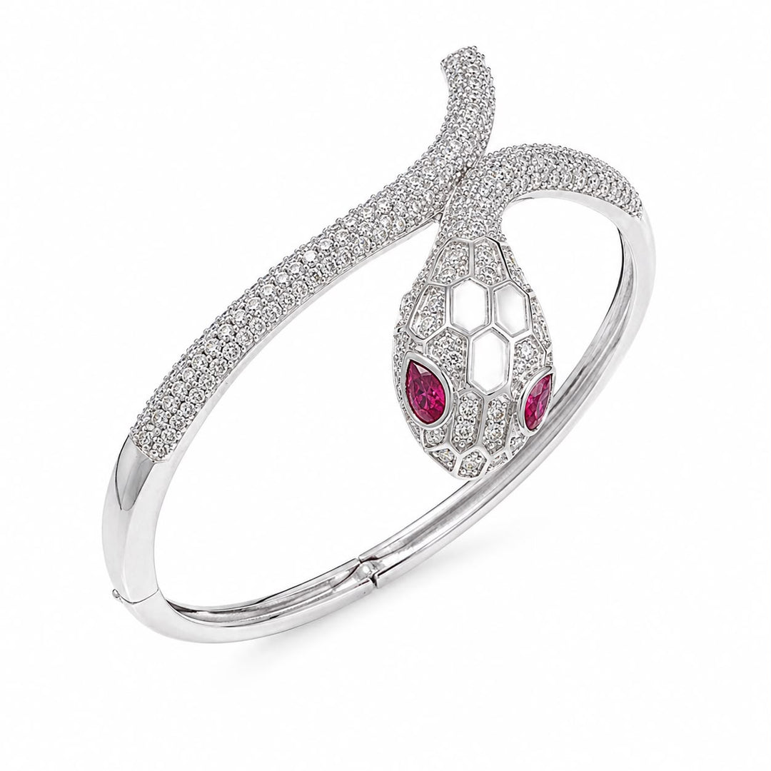Empress Serpent Pavé Bracelet