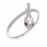 Load image into Gallery viewer, Empress Serpent Pavé Bracelet
