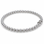 Load image into Gallery viewer, "Firenze" Italian 925 Diamond-Cut Beaded Bangle
