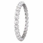 Load image into Gallery viewer, "Firenze" Italian 925 Diamond-Cut Beaded Bangle
